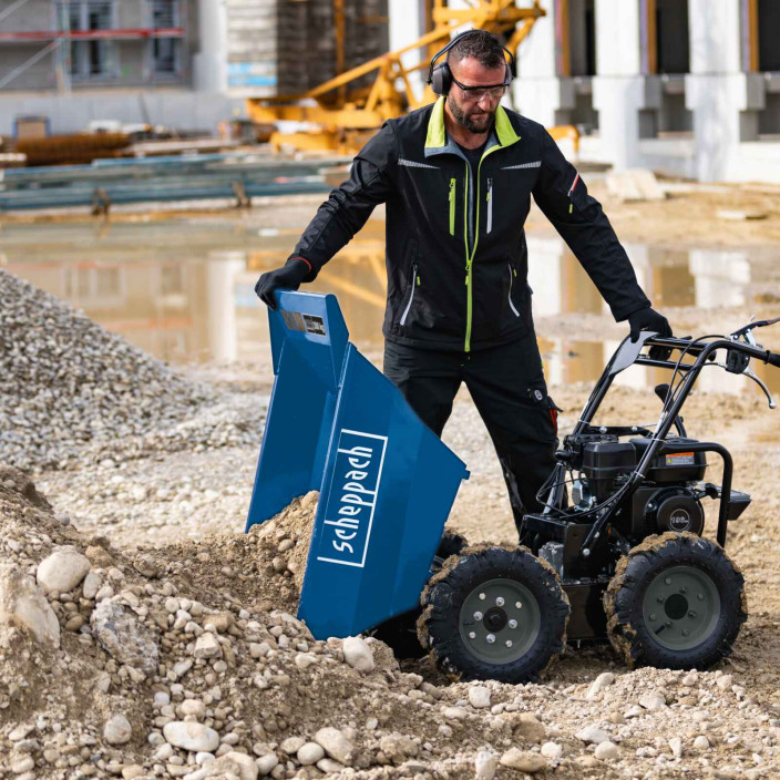 ΤΕΤΡΑΚΙΝΗΤΟ ΚΑΡΟΤΣΙ ΜΕΤΑΦΟΡΑΣ ΦΟΡΤΙΩΝ Scheppach DP3000 