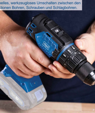 Scheppach BC-CD60-X Κρουστικο Δραπανοκατσάβιδο Μπαταρίας 20V Solo