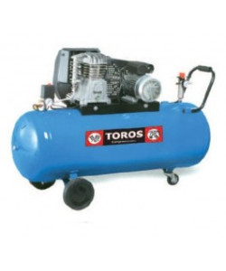 TOROS Blue Series Αεροσυμπιεστής 270LT/4HP Τριφασικός+ΔΩΡΟ ΣΕΤ ΚΑΡΥΔΑΚΙΑ 