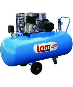 ΑΕΡΟΣΥΜΠΙΕΣΤΗΣ ΤΡΑΧΗΛΑΤΟΣ ΜΕ ΙΜΑΝΤΑ ΔΙΚΥΛΙΝΔΡΟΣ 200LT LAM EASY