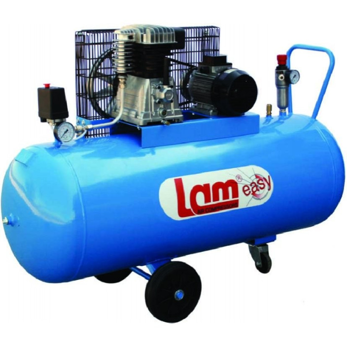 ΑΕΡΟΣΥΜΠΙΕΣΤΗΣ ΤΡΑΧΗΛΑΤΟΣ ΜΕ ΙΜΑΝΤΑ ΔΙΚΥΛΙΝΔΡΟΣ 200LT LAM EASY