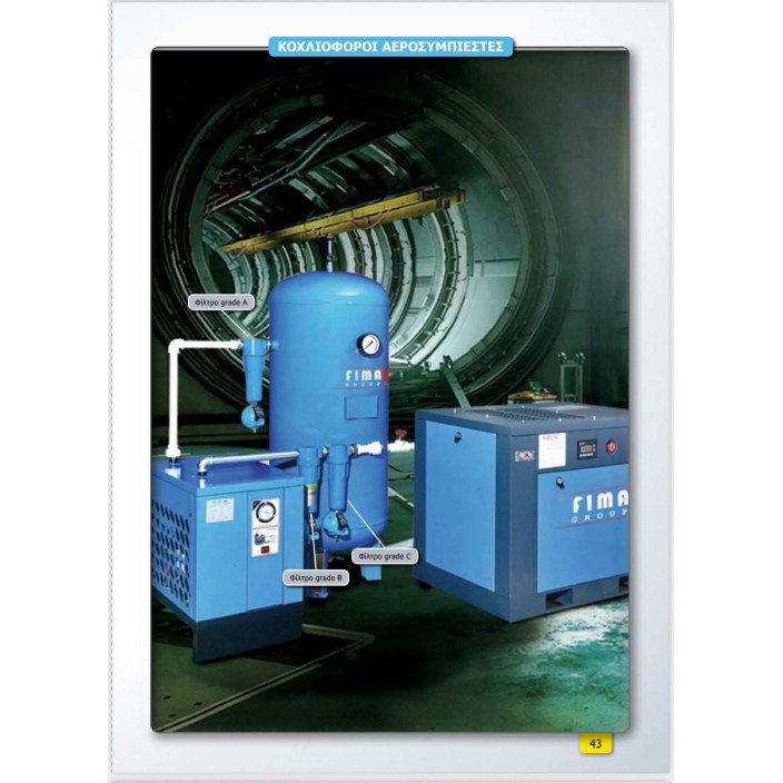 FIMAX MY20A ΑΕΡΟΣΥΜΠΙΕΣΤΗΣ ΑΕΡΑ 20HP ΜΕ ΚΟΧΛΙΑ ΚΑΙ ΣΥΧΝΟΤΗΤΑ ΙΣΧΥΟΣ ΔΥΟ ΣΤΑΔΙΩΝ