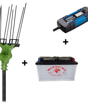 ΣΕΤ ΕΛΑΙΟΡΑΒΔΙΣΤΙΚO ΑΓΓΕΛΗΣ AMOLIVO+ ΜΠΑΤΑΡΙΑ 80Ah+ ΨΗΦΙΑΚΟ ΦΟΡΤΙΣΤΗ