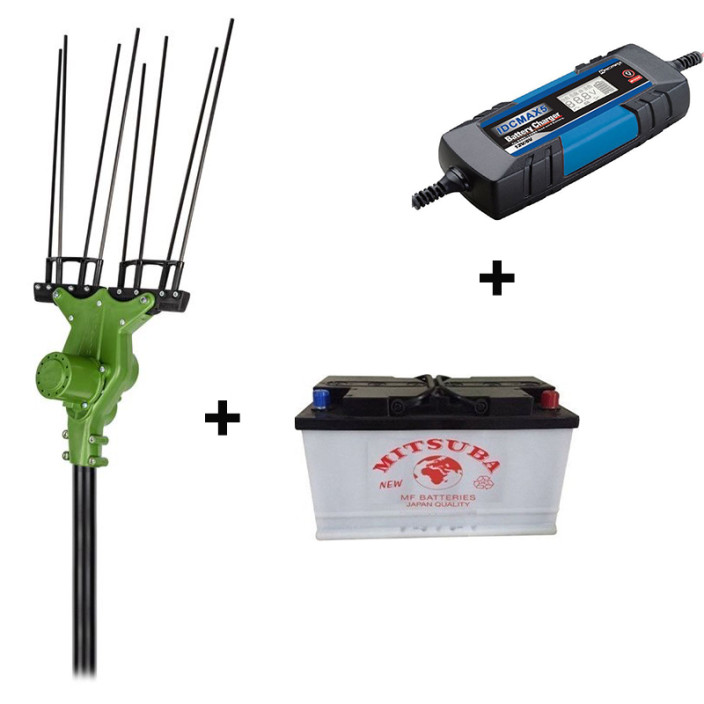 ΣΕΤ ΕΛΑΙΟΡΑΒΔΙΣΤΙΚO ΑΓΓΕΛΗΣ AMOLIVO+ ΜΠΑΤΑΡΙΑ 80Ah+ ΨΗΦΙΑΚΟ ΦΟΡΤΙΣΤΗ