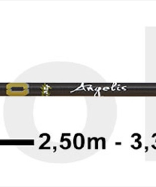 ΑΓΓΕΛΗΣ AMOLIVO Τηλεσκοπικό Ελαιοραβδιστικό Διπλής Χτένας με Ανθρακονήματα