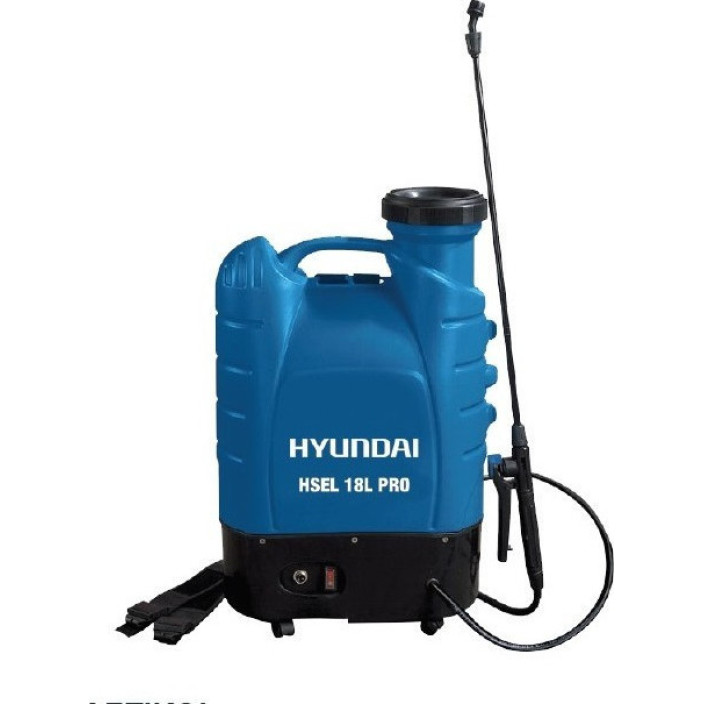 HYUNDAI - HSEL 18L PRO Επαναφορτιζόμενος Ψεκαστήρας Πλάτης με Αντλία και Πιεζοστάτη