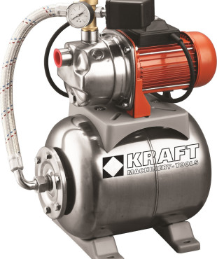 KRAFT - Πιεστικό Συγκρότημα με Δοχείο & Αντλία INOX 800W