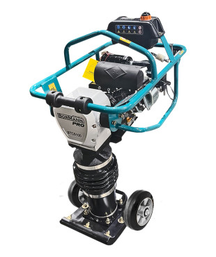 BORMANN Pro BTC5100 Συμπιεστής Εδάφους Κατακόρυφος Βενζιν/τος 6,5Hp, 196cc, Δύναμη Δόνησης 10Kn,76k