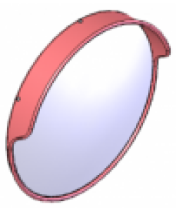 DOORADO ΚΑΘΡΕΠΤΗΣ ΑΣΦΑΛΕΙΑΣ ΕΝΙΣΧΥΜΕΝΟΣ PARK-CM-45