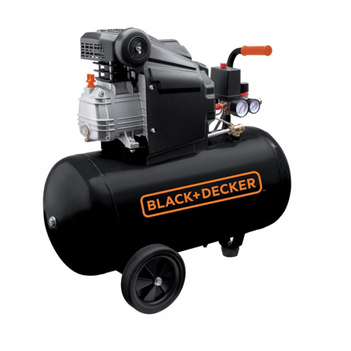 BLACK&DECKER BD 205/50 ΑΕΡΟΣΥΜΠΙΕΣΤΗΣ ΜΟΝΟΜΠΛΟΚ ΛΑΔΙΟΥ 50LT-2HP/1.5KW-8BAR / 116 PSI