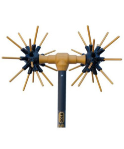 MINOS NIK ΗΛΕΚΤΡΙΚΟ ΕΛΑΙΟΡΑΒΔΙΣΤΙΚΟ ΑΧΙΝΟΣ GOLD CARBON 12V ΑΛΟΥΜΙΝΙΟ