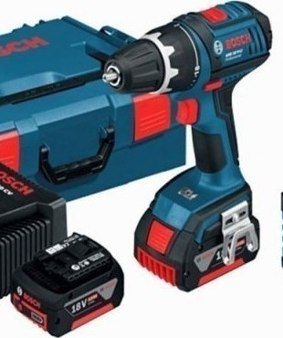  GSR 18 V-LI 2X 4Ah + L-Box Δραπανοκατσάβιδο Μπαταρίας