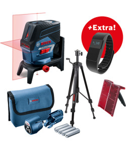 BOSCH - GCL 2-50C PROFESSIONAL ΛΕΪΖΕΡ ΓΡΑΜΜΩΝ ΜΕ ΒΑΣΗ ΣΤΗΡΙΞΗΣ RM2 ΚΑΙ ΤΡΙΠΟΔΑ BT 150 06159940LK+ΔΩΡΟ