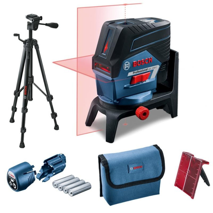BOSCH - GCL 2-50C PROFESSIONAL ΛΕΪΖΕΡ ΓΡΑΜΜΩΝ ΜΕ ΒΑΣΗ ΣΤΗΡΙΞΗΣ