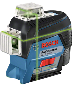 BOSCH ΓΡΑΜΜΙΚΟ ΛΕΪΖΕΡ GLL 3-80 CG PROFESSIONAL 0601063T00+ΔΩΡΟ