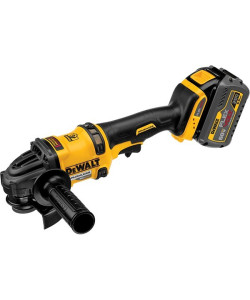 DEWALT ΓΩΝΙΑΚΟΣ ΤΡΟΧΟΣ 125MM XR FLEXVOLT ME 2 ΜΠΑΤΑΡΙΕΣ 54V 6.0AH DCG414T2