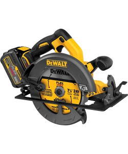 DEWALT 54V XR FLEXVOLT 190MM ΔΙΣΚΟΠΡΙΟΝΟ ME 2 ΜΠΑΤΑΡΙΕΣ 54V 6.0AH DCS575T2-QW+ΔΩΡΟ