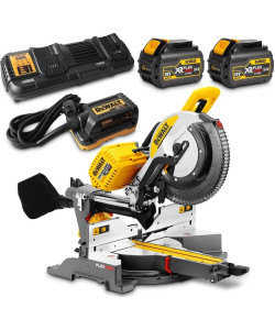 DEWALT DHS780T2A ΦΑΛΤΣΟΠΡΙΟΝΟ ΣΥΝΘΕΤΟ,ΔΙΠΛΗΣ ΦΑΛΤΣΟΓΩΝΙΑΣ 54V XR FLEXVOLT+ΔΩΡΟ