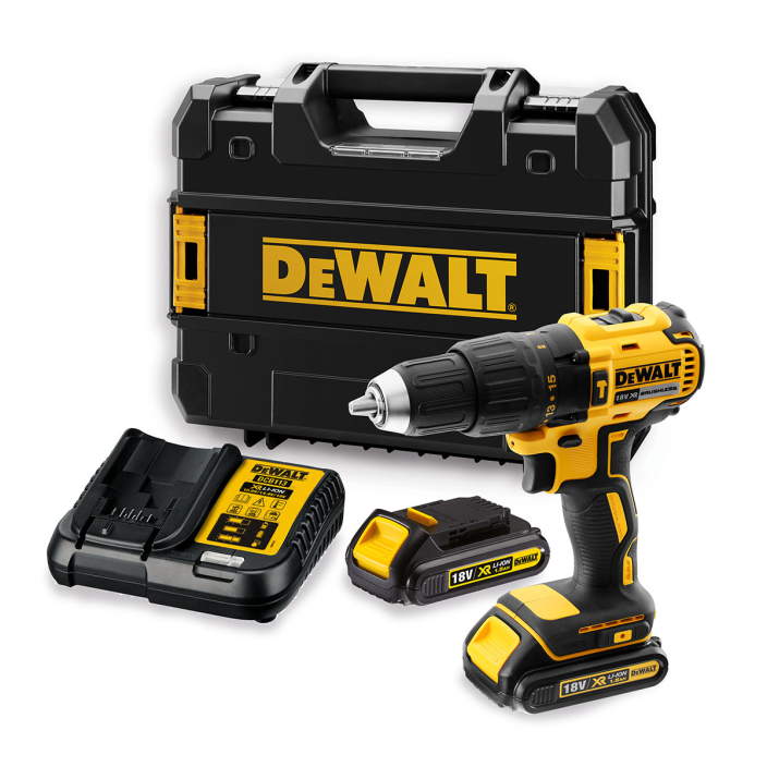 DEWALT 18V XR BRUSHLESS ΚΡΟΥΣΤΙΚΟ ΔΡΑΠΑΝΟΚΑΤΣΑΒΙΔΟ DCD778S2T+ΔΩΡΟ