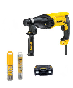 DEWALT D25133K1 ΠΙΣΤΟΛΕΤΟ SDS-PLUS 800W 2.6J ΜΕ ΕΞΑΡΤΗΜΑΤΑ
