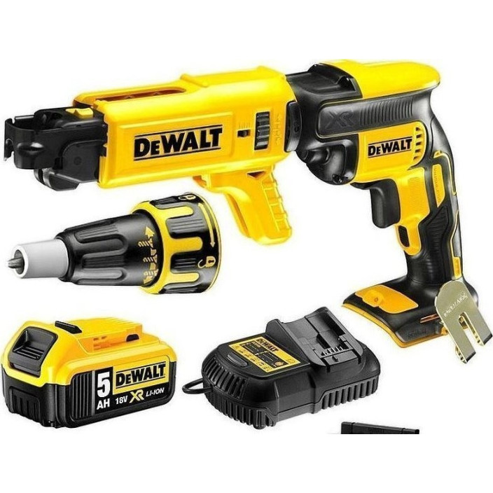 DEWALT ΚΑΤΣΑΒΙΔΙ ΓΥΨΟΣΑΝΙΔΑΣ ΑΥΤΟΤΡΟΦΟΔΟΤΟΥΜΕΝΟ 18V (1X5.0AH) DCF620P1K DEWALT ΚΑΤΣΑΒΙΔΙ ΓΥΨΟΣΑΝΙΔΑΣ ΑΥΤΟΤΡΟΦΟΔΟΤΟΥΜΕΝΟ 18V (1X5.0AH) DCF620P1K