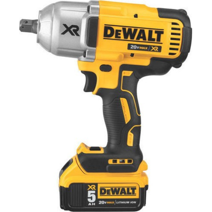 DEWALT ΜΠΟΥΛΟΝΟΚΛΕΙΔΟ ΜΠΑΤΑΡΙΑΣ 18V 5.0AH BRUSHLESS XR DCF899P2