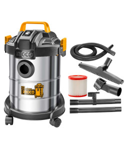 INGCO ΗΛΕΚΤΡΙΚΗ ΣΚΟΥΠΑ ΥΓΡΩΝ ΣΤΕΡΕΩΝ 750W VC14122