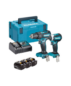 DLX2283JX1 Σετ DHP485+DTD153 με 3x3.0Ah - 18V - MAKITA (#DLX2283JX1)+ΔΩΡΟ ΓΑΝΤΙΑ