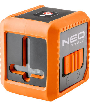 NEO TOOLS Αλφάδι laser γραμμικό κόκκινης δέσμης 75-100