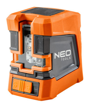 NEO TOOLS Αλφάδι laser γραμμικό κόκκινης δέσμης 75-101
