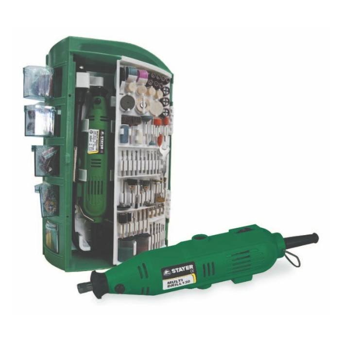 Πολυεργαλειο 130W STAYER MULTI-DRILL 130+ΔΩΡΟ ΓΑΝΤΙΑ