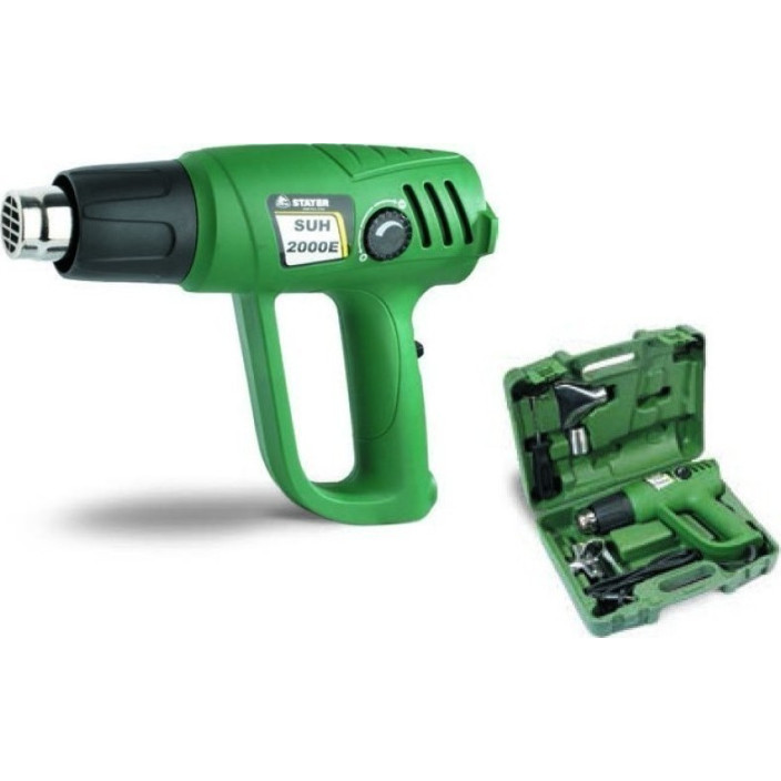 STAYER SUH2000EK Πιστόλι Θερμού Αέρα 2000W+ΔΩΡΟ ΓΑΝΤΙΑ