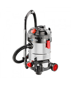 GRAPHITE 59G607 Σκούπα Υγρών/Στερεών 1500W 30lt