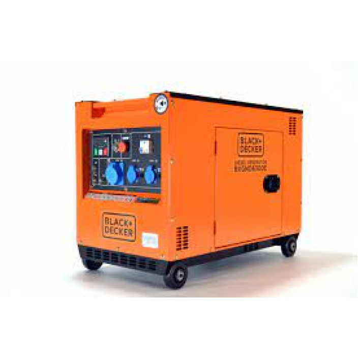 BLACK+DECKER  ΓΕΝΝΗΤΡΙΑ ΠΕΤΡΕΛΑΙΟΥ ΑΘΟΡΥΒΗ B&D BXGND6300E 230V 6.3KW