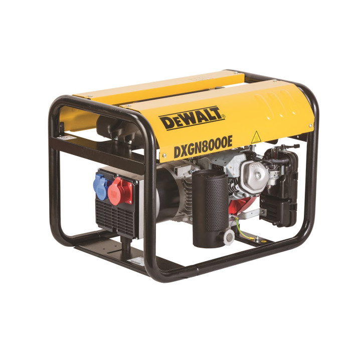 DEWALT Επαγγελματική Τριφασική Γεννήτρια βενζίνης 7.0 kVA, 11.7 Hp DXGN8000E+ΔΩΡΟ