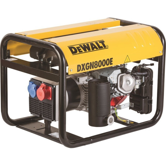 DEWALT ΕΠΑΓΓΕΛΜΑΤΙΚΗ ΜΟΝΟΦΑΣΙΚΗ ΓΕΝΝΗΤΡΙΑ ΒΕΝΖΙΝΗΣ 6.8 KVA, 11.7 HP DXGN8000E+ΔΩΡΟ