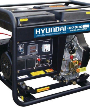 HYUNDAI D7000ET Γεννήτρια Diesel 7,0 KVA (40C21)
