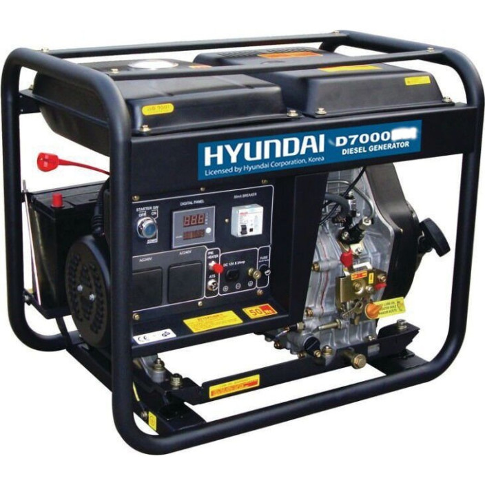 HYUNDAI D7000ET Γεννήτρια Diesel 7,0 KVA (40C21)