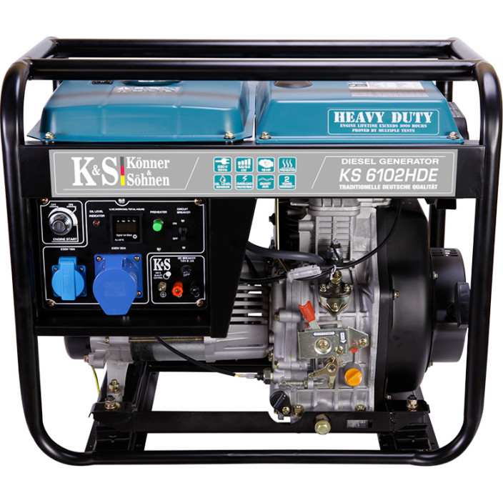 ΓΕΝΝΗΤΡΙΑ DIESEL KONNER & SOHNEN KS 61021 HDE ΜΟΝΟΦΑΣΙΚΗ