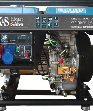 KS 9100HDE-1/3 ATSR ΓΕΝΝΗΤΡΙΑ ΠΕΤΡΕΛΑΙΟΥ "KÖNNER & SÖHNEN"9KVA+ΔΩΡΟ