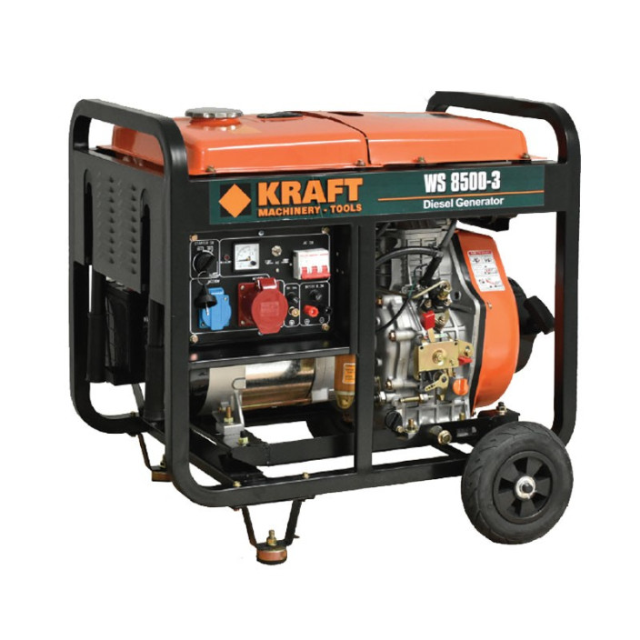 KRAFT ΓΕΝΝΗΤΡΙΑ ΠΕΤΡΕΛΑΙΟΥ WS 8500-3 ΤΡΙΦΑΣΙΚΗ 6000W 63774