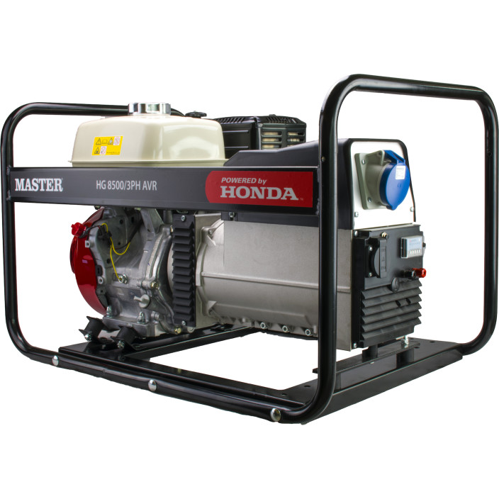 ΒΕΝΖΙΝΟΚΙΝΗΤΗ ΤΡΙΦΑΣΙΚΗ ΓΕΝΝΗΤΡΙΑ HONDA HG 8500E AVR+ΔΩΡΟ