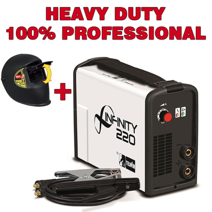 TELWIN INFINITY 220 HEAVY DUTY+ΔΩΡΟ ΜΑΣΚΑ ΚΕΦΑΛΗΣ