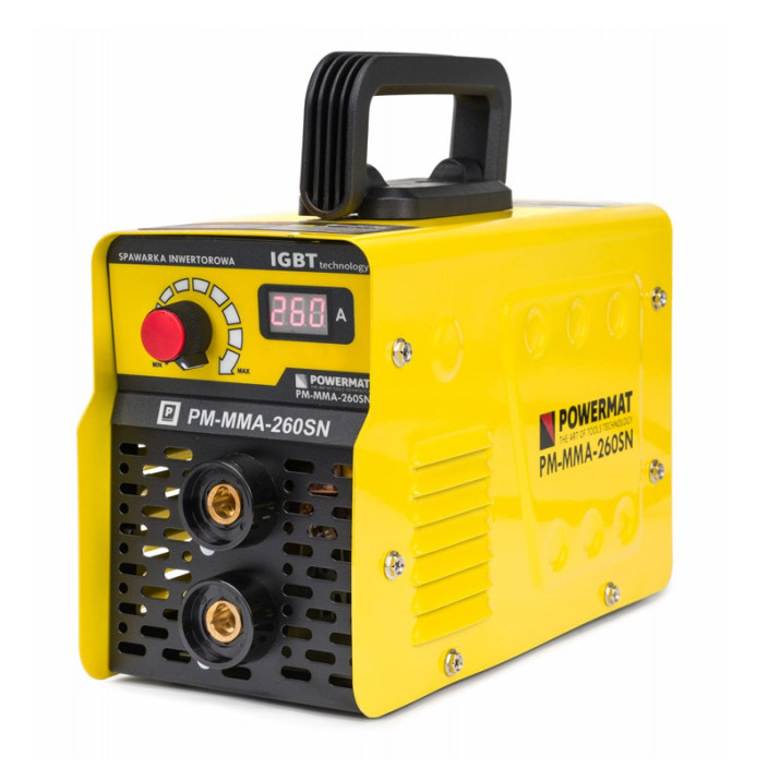 POWERMAT PM-MMA-260SN 230V IGBT ΗΛΕΚΤΡΟΚΟΛΣΗ  INVERTER 260A+ΔΩΡΟ