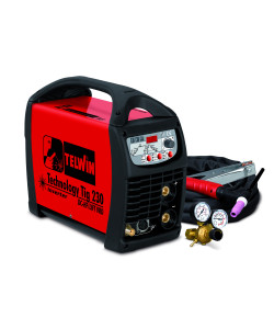 TELWIN ΗΛΕΚΤΡΟΚΟΛΛΗΣΗ INVERTER TECHNOLOGY TIG 230+ΔΩΡΟ ΠΟΛΥΕΡΓΑΛΕΙΟ