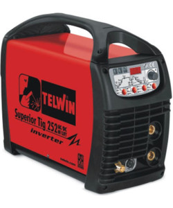 TELWIN SUPERIOR TIG 252 AC/DC HF/LIFT VRD ΗΛΕΚΤΡΟΚΟΛΛΗΣΗ ΣΥΡΜΑΤΟΣ 400V+ΔΩΡΟ ΠΟΛΥΕΡΓΑΛΕΙΟ