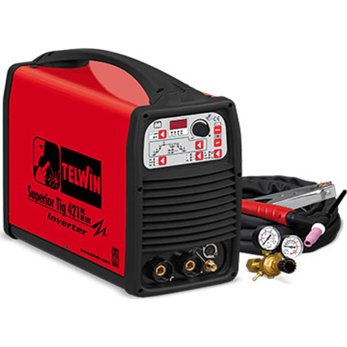 TELWIN SUPERIOR TIG 421 DC-HF/LIFT ΗΛΕΚΤΡΟΚΟΛΛΗΣΗ 400V+ΔΩΡΟ ΠΟΛΥΕΡΓΑΛΕΙΟ