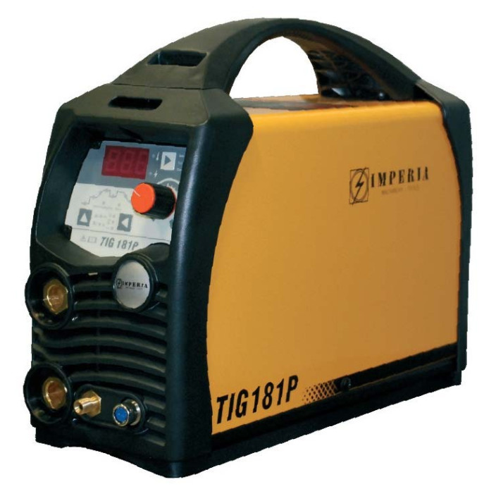 IMPERIA - TIG 201P Inverter TIG - MMA Παλμικό+ΔΩΡΟ ΓΥΑΛΙΑ ΠΡΟΣΤΑΣΙΑΣ
