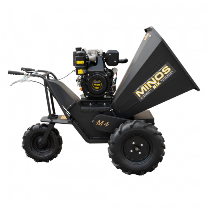 MINOS NIK Θρυμματιστής Μ4 κλαδιών αυτοκινούμενος με κινητήρα Πετρελαίου