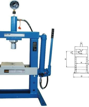 ESP-10 B EXPRESS ΠΡΕΣΑ ΠΑΓΚΟΥ 10ΤΟΝ 60625
